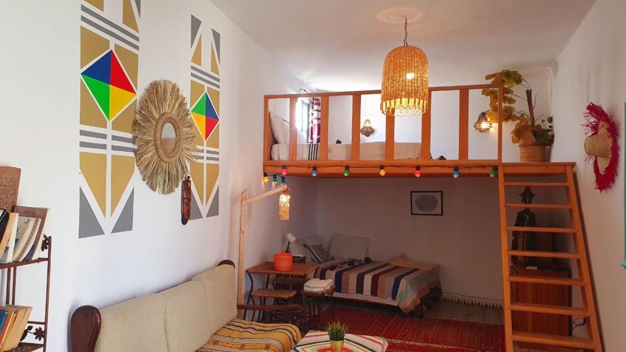 Art Riad Au Bord De La Mer El Jadida Buitenkant foto