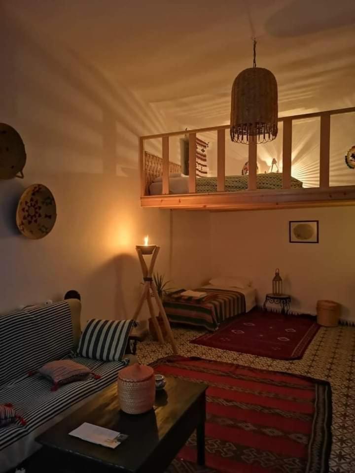 Art Riad Au Bord De La Mer El Jadida Buitenkant foto