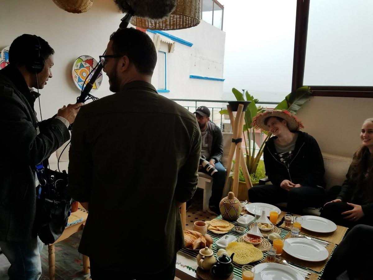 Art Riad Au Bord De La Mer El Jadida Buitenkant foto