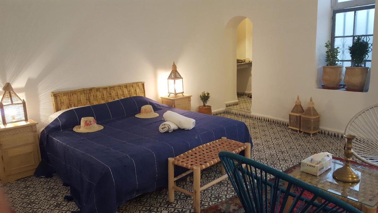 Art Riad Au Bord De La Mer El Jadida Buitenkant foto